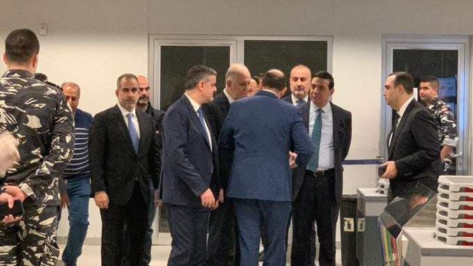 وزيرا الداخلية والاشغال يقومان بجولة تفقدية في مطار بيروت