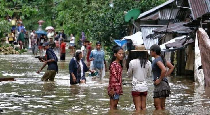 مقتل 3 أشخاص وفقدان 6 آخرين اثر العاصفة الاستوائية التي ضربت الفلبين