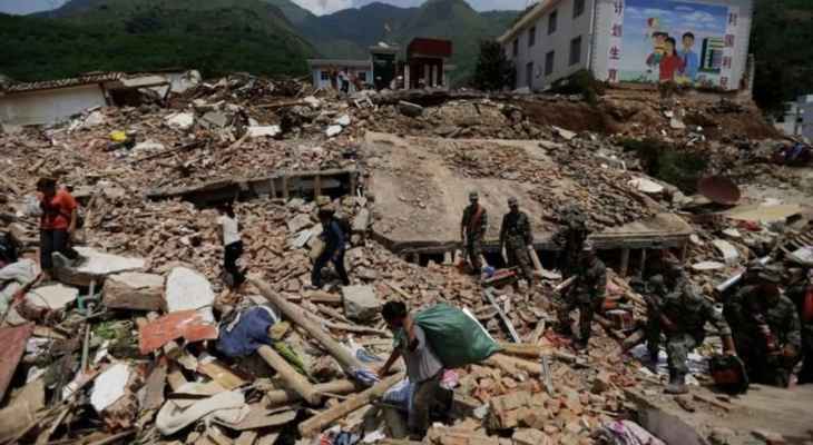 ارتفاع حصيلة قتلى الزلزال في إقليم سيتشوان الصيني إلى 46