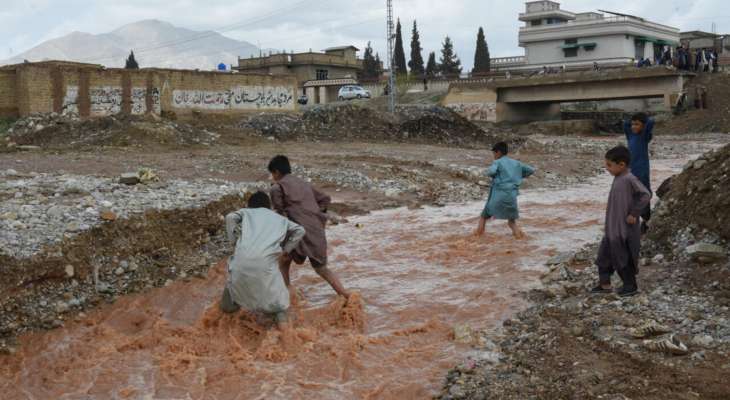 أمطار غزيرة تودي بـ65 شخصًا في باكستان في أربعة أيام