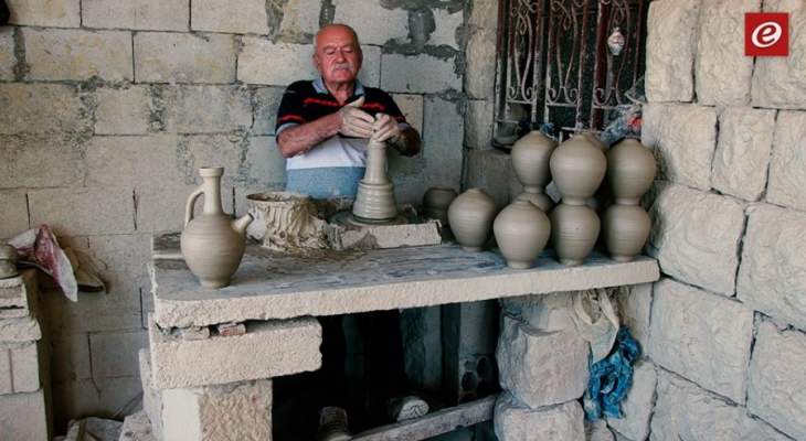 صناعة الفخار حرفة قديمة تزيّن تاريخ بعض القرى اللبنانية