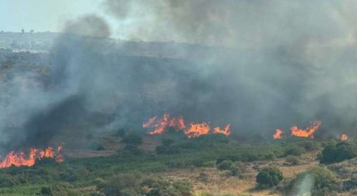 وسائل إعلام إسرائيلية: حرائق في منطقة الجليل الغربي عقب سقوط عدد من الصواريخ أُطلقت من لبنان