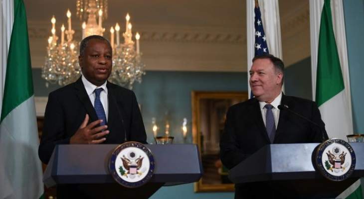 وزير خارجية نيجيريا: نسعى لرفع حظر أميركي على التأشيرات