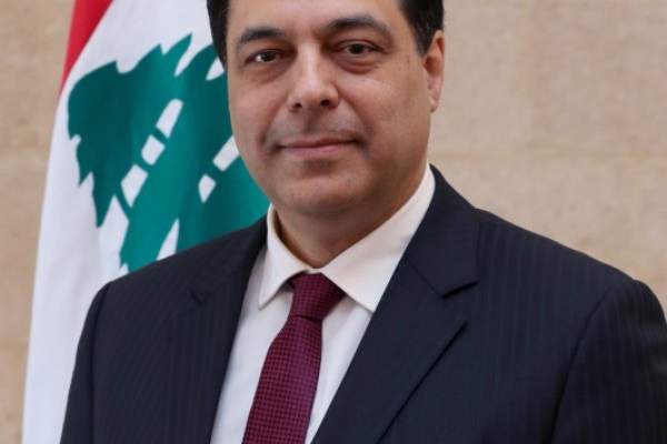 دياب التقى سفير الاتحاد الأوروبي في لبنان رالف طراف