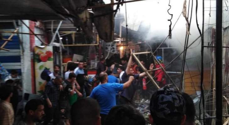خلية الإعلام الأمني: 18 قتيلاً وعشرات الجرحى في انفجار عبوة بسوق شعبي في بغداد
