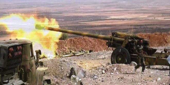 &quot;سانا&quot;: وحدات الجيش السوري دمرت آليات وأوكارا للإرهابيين بريفي حماة وإدلب