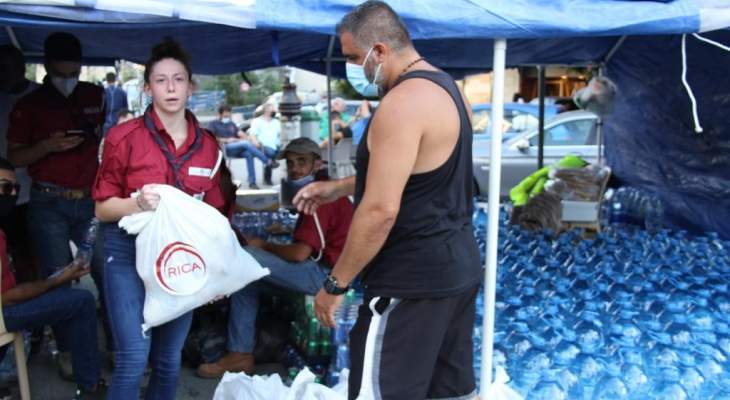 جمعية الأرز الطبية  CMA تساهم بعملية الإسعافات الأولية للمصابين في بيروت