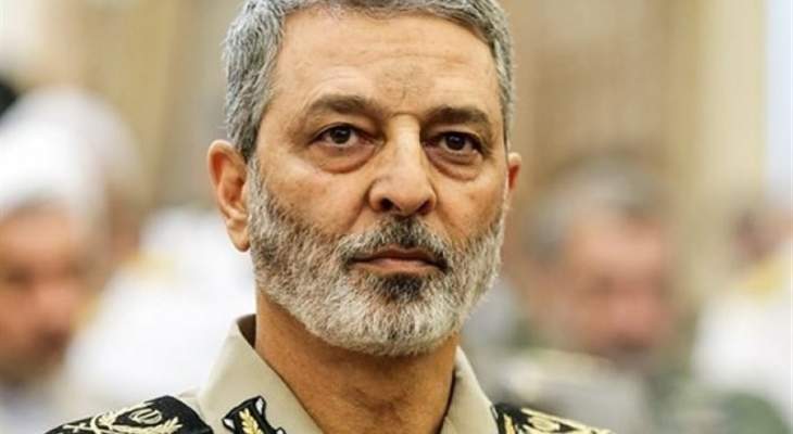 قائد الجيش الإيراني: حان وقت طرد الأجانب من المنطقة وإسننتصر بأي معركة محتملة مقبلة
