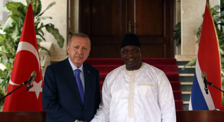 رئيس غامبيا: نرغب بتطوير العلاقات مع تركيا بالمجالات كافة عبر الاستثمارات المباشرة