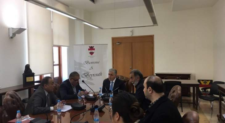 لجنة الاقتصاد المحلي ومالية البلديات تعقد أول اجتماعٍ لها في بلدية بيروت