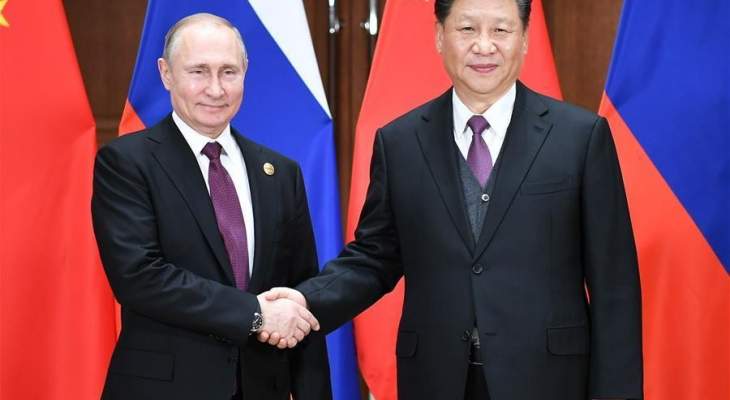 بوتين أكد تطابق مواقف روسيا والصين حول أهم القضايا الدولية