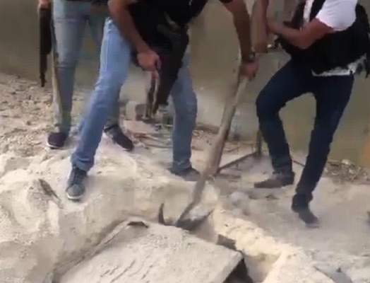 الأمن العام ضبط 28 ألف ليتر مازوت مخبأة تحت الأرض في منطقة المية ومية