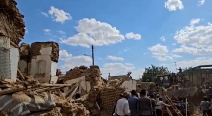 اعلام إيراني: أربعة قتلى و120 مصابا في زلزال بشمال شرق إيران