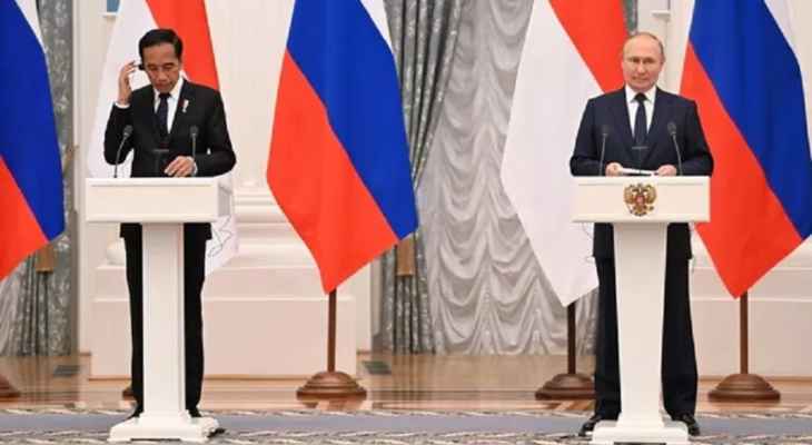 بيسكوف: الرسالة التي سلمها رئيس إندونيسيا إلى رئيس روسيا بعد زيارته لأوكرانيا ليست وثيقة مكتوبة