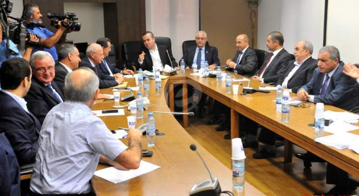 لجنة الاعلام استعرضت الوضع الاعلامي اللبناني من مختلف جوانبه