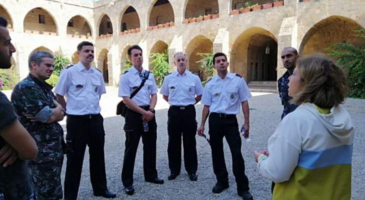 وفد من ضباط الإطفاء في المانيا زار بلدية صيدا ومقر فوج الإطفاء