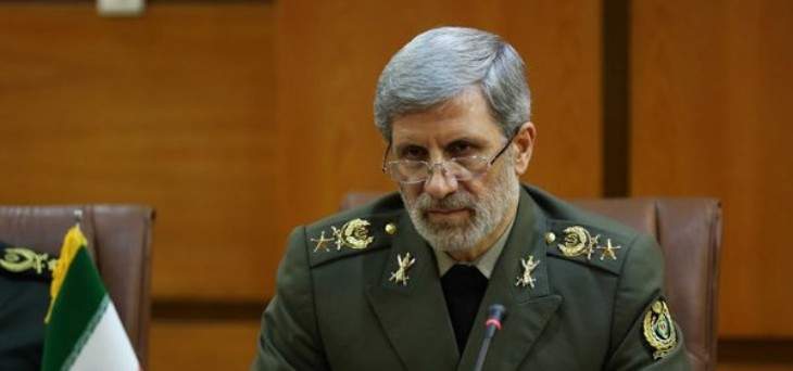 وزير الدفاع الايراني: اتهام طهران باستهداف ناقلات النفط يهدف للضغط عليها