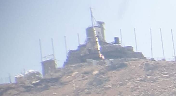 النشرة: الجيش الاسرائيلي استبدل السياج المعدني بمحيط موقع الرادار 