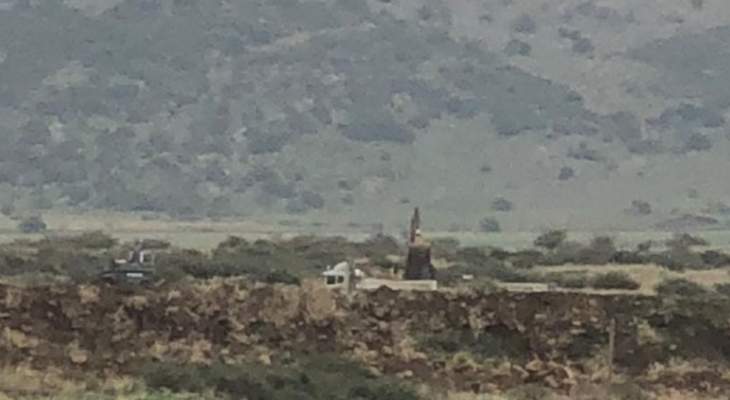 النشرة: قوة إسرائيلية تعمل على تأهيل محطة الإرسال المشرفة على منتزهات 