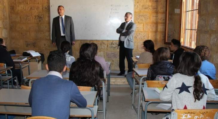 درويش جال على مدارس رسمية في طرابلس: لمتابعة الشؤون التربوية 