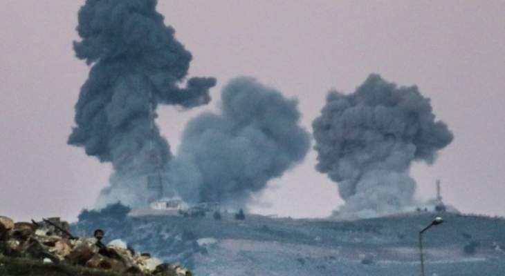  الطيران التركي يقصف قريتي قورتا وقاشا في محيط عفرين