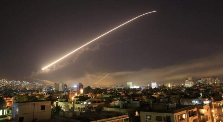 سانا: الدفاعات الجوية السورية تتصدى لعدد من الصواريخ بمحيط دمشق