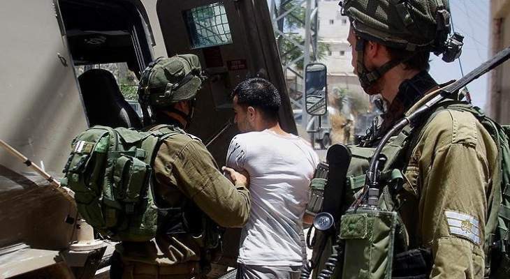 الجيش الإسرائيلي يعتقل 17 فلسطينيا في الضفة الغربية