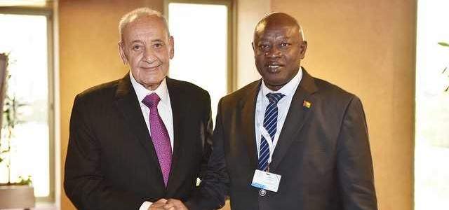 بري التقى رئيس الإتحاد البرلماني الأفريقي: بحثنا العلاقات بين لبنان والدول الأفريقية