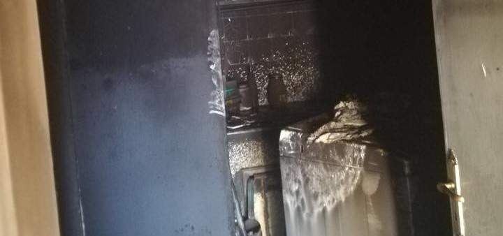 إخماد حريق داخل منزل في عين زحلتا بالشوف