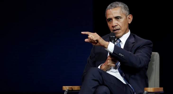 أوباما أسِف لعدم اضطلاع أميركا بدور قيادي في مكافحة التغير المناخي