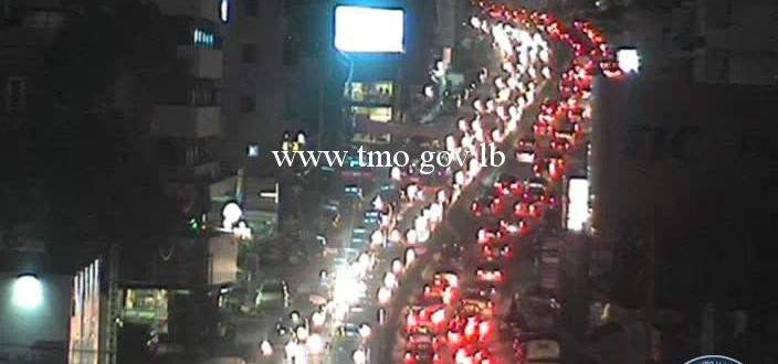 حركة المرور كثيفة من الصالومي باتجاه الحايك بسبب أعمال بمحلة سوق الأحد