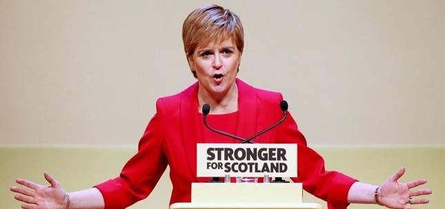 ستيرجن: قد نبحث مجددا إجراء تصويت ثان على استقلال اسكتلندا