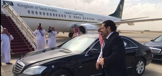 النشرة:الحريري غادر السعودية على متن طائرة ملكية وكان السبهان في وداعه