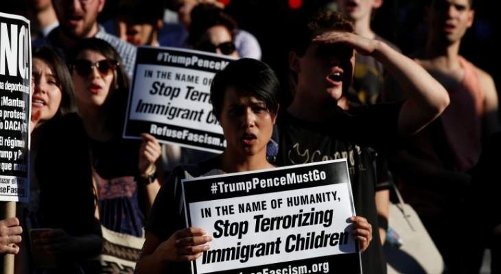 تجدد المظاهرات في نيويورك ضد قرار ترامب بفصل أطفال المهاجرين عن ذويهم 