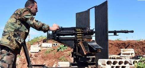 الجيش السوري يدمر آليات لإرهابيي جبهة النصرة بريف إدلب الجنوبي
