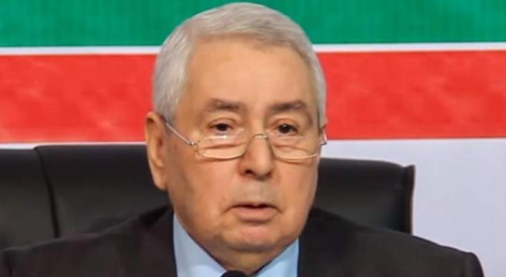 الرئيس الجزائري المؤقت: عازم على تشكيل هيئة تشرف على إجراء الانتخابات بنزاهة