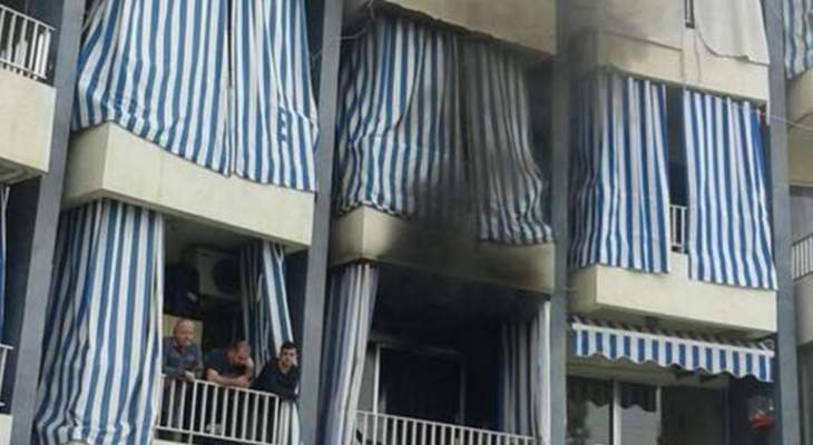 الدفاع المدني: إخماد حريق داخل شاليه في ساحل علما