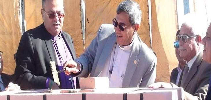 وضع حجر الأساس لأول كنيسة إنجيلية في شرم الشيخ بمحافظة جنوب سيناء