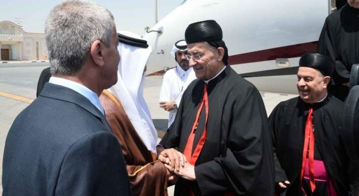 الراعي شكر قطر لتقديمها أرضا لبناء كنيسة مار شربل:علينا توطيد الصداقة بين البلدين