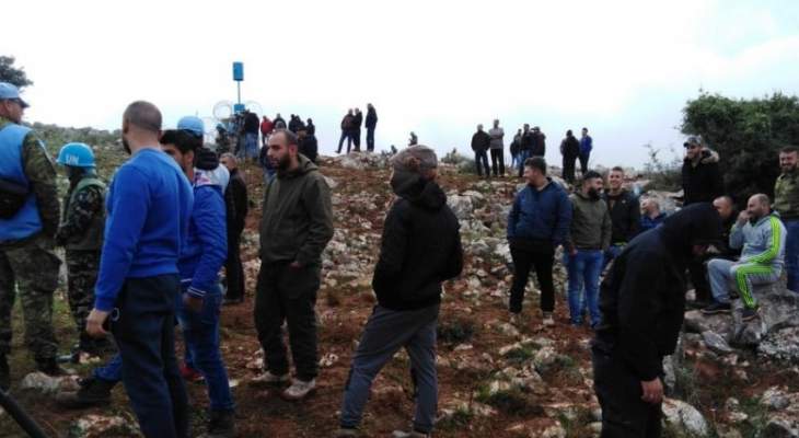 النشرة: إنتشار للجيش الاسرائيلي عند تلة الشراقي في خراج بلدة ميس الجبل