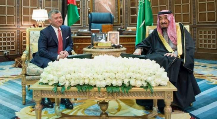 ملك السعودية وملك الأردن أكدا ضرورة تنسيق الجهود لحماية حقوق شعب فلسطين
