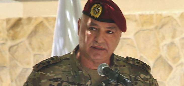 قائد الجيش: لن نرضى المس بحقوق ضباطنا وجنودنا ومعنوياتهم أهم من أي راتب