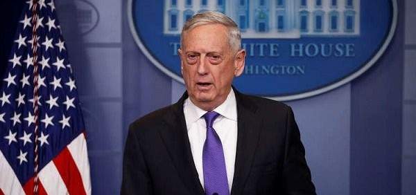 ماتيس:مهمة الجيش الأميركي لن تتغير بأفغانستان وسنظل ملتزمين بالمصالحة الافغانية