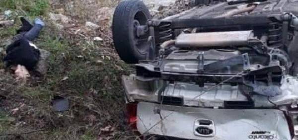 مقتل زوجين وجريح في تدهور سيارة على طريق جسر القاضي