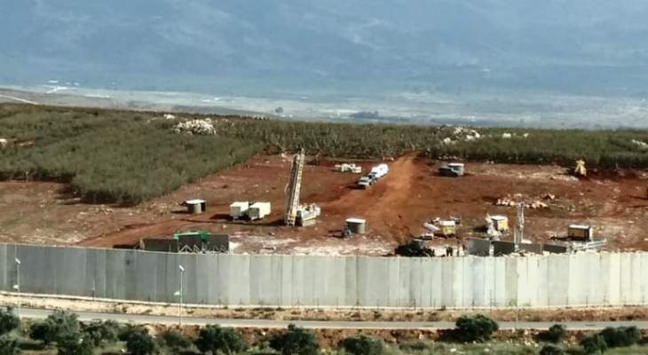 النشرة: الجيش الإسرائيلي إستأنف أعمال الحفر بمنطقة العبّارة بكفركلا 