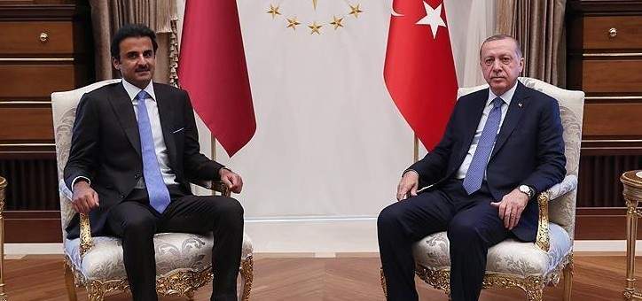 الرئاسة التركية: أمير قطر سيزور تركيا غدا ويجتمع باردوغان
