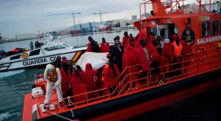 سلطات إسبانيا أنقذت 778 مهاجرا على متن عدة زوارق في غرب البحر الأبيض المتوسط