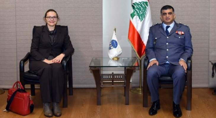 عثمان بحث الاوضاع لعامة مع سفيرة الدانمارك في لبنان