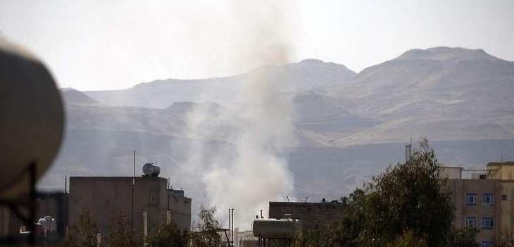 دوي انفجار عنيف جنوب صنعاء بعد استهداف طائرات التحالف دار الرئاسة   