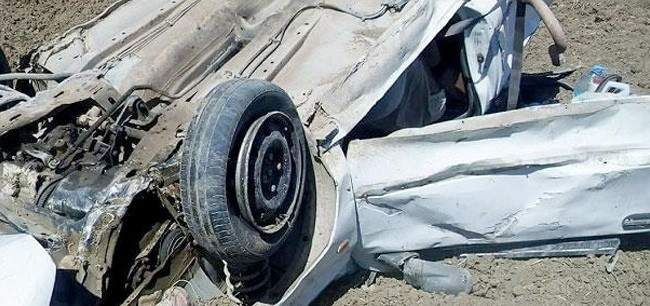 سقوط سيارة في حفرة أشغال بعد انزلاقها على اتوستراد الشماع في صيدا